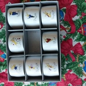 $20 when bundled 🦌Pottery barn reindeer napkin rings I have 8, missing Rudolph